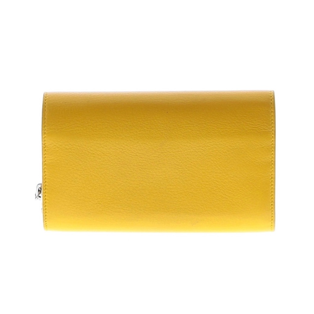 Balenciaga Leather Yellow Clutch Organizer - Picture 2 of 11